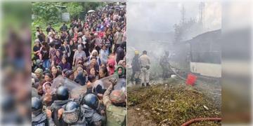 Read more about - Manipur | ফের রণক্ষেত্র মণিপুর, মেতেই গ্রামে হামলা ৬০০-র বেশি ক্ষুব্ধ জনতার, আগুন লাগছে বাড়িতে
