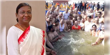 Read more about - Mahakumbh 2025 | আগামী সপ্তাহে মহাকুম্ভে যাবেন রাষ্ট্রপতি দ্রৌপদী মুর্মু! পুণ্যস্নান সারলেন ৪০কোটি পুণ্যার্থী