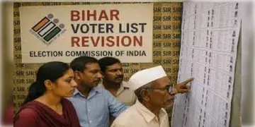 Read more about - Bihar | বিহারে প্রকাশিত হলো সংশোধিত ভোটার তালিকার খসড়া, সংসদে আলোচনার দাবি বিরোধীদের