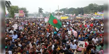Read more about - Bangladesh | বাংলাদেশে ভোট কারচুপির অভিযোগ, নির্বাচন থেকে সরে দাঁড়ালো বিএনপি সহ একাধিক দল