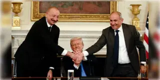 Read more about - Azerbaijan -Armenia | 'এখন ওরা বন্ধু', আর্মেনিয়া ও আজারবাইজানের মধ্যে শান্তি চুক্তি সই করিয়ে বার্তা ট্রাম্পের!