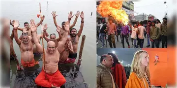 Read more about - Mahakumbh | ঠান্ডা উপেক্ষা করে অমৃত স্নান করেছেন ১.৫ কোটি পুণ্যার্থী! মহাকুম্ভে পুণ্যস্নান সারছেন বিদেশিরাও