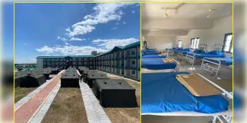 Read more about - শ্রীনগরে ২৫০ টি শয্যা বিশিষ্ট অত্যাধুনিক কোভিড হাসপাতাল গড়ে  দেশবাসীর পাশে দাঁড়াল ভারতীয় সেনা