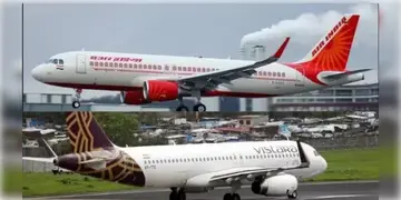 Read more about - Air India-Vistara । এয়ার ইন্ডিয়ায় এবার ভিস্তারা! বছর শেষেই কার্যকর হতে পারে এয়ার ইন্ডিয়ার সঙ্গে ভিস্তারার মার্জার!